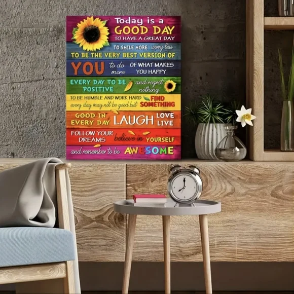 Wall Art Teen Gift Idea Inspiration Colorful Boho Art Style Decor Gifts For Her - Picture 3 of 8